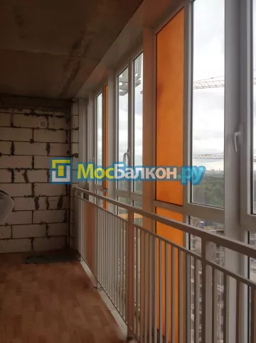 Шкаф на балкон купить в Щёлково на заказ недорого от МосБалкон