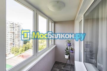 Остекление утепление и отделка балконов в новокосино
