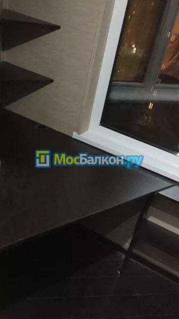 Шкаф на балкон купить в Щёлково на заказ недорого от МосБалкон