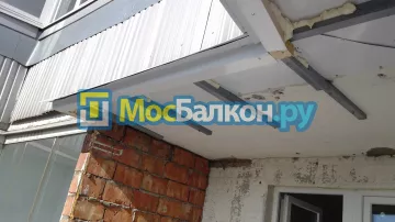 Остекление балконов с выносом заказать в Москве лучшая цена в МосБалкон