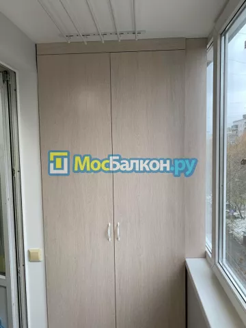 Шкаф на балкон купить в Щёлково на заказ недорого от МосБалкон