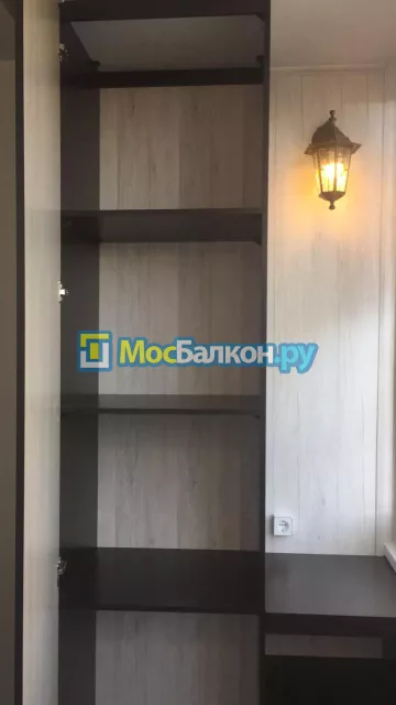 Шкаф на балкон купить в Щёлково на заказ недорого от МосБалкон
