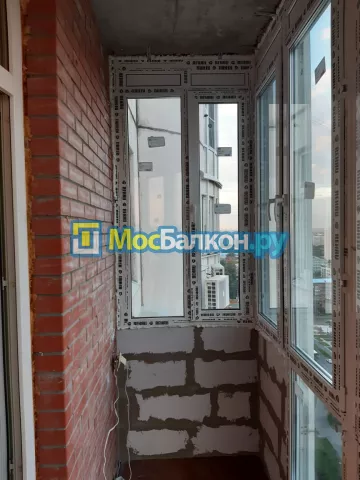 Панорамное остекление заказать под ключ по выгодной цене в Щёлково от компании МосБалкон