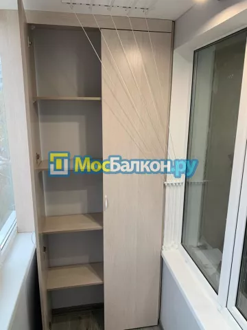 Шкаф на балкон купить в Щёлково на заказ недорого от МосБалкон