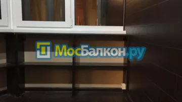 Шкаф на балкон купить в Щёлково на заказ недорого от МосБалкон