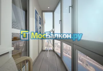 Заказать балкон в Щёлково цена от 1320 руб | Остекление балконов и лоджий МосБалкон