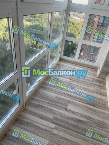 Панорамное остекление заказать под ключ по выгодной цене в Щёлково от компании МосБалкон
