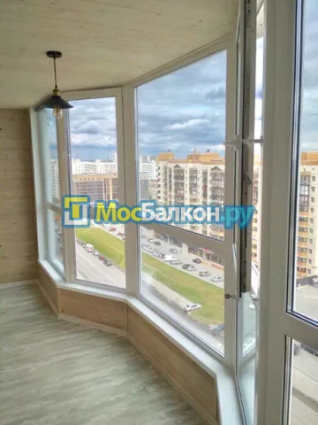 Заказать балкон в Щёлково цена от 1320 руб | Остекление балконов и лоджий МосБалкон