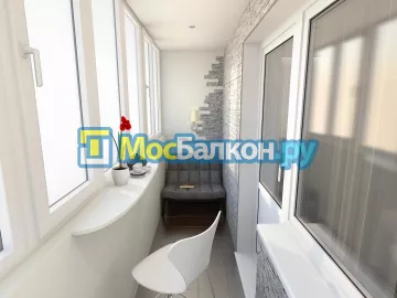 Заказать балкон в Щёлково цена от 1320 руб | Остекление балконов и лоджий МосБалкон