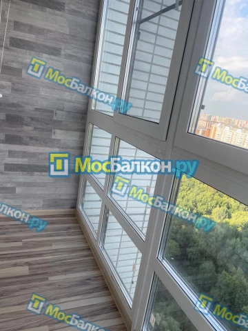 Панорамное остекление заказать под ключ по выгодной цене в Щёлково от компании МосБалкон