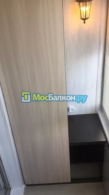 Шкаф на балкон купить в Щёлково на заказ недорого от МосБалкон