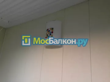 Отделка балкона и лоджии пластиковыми ПВХ панелями в Щёлково от компании МосБалкон