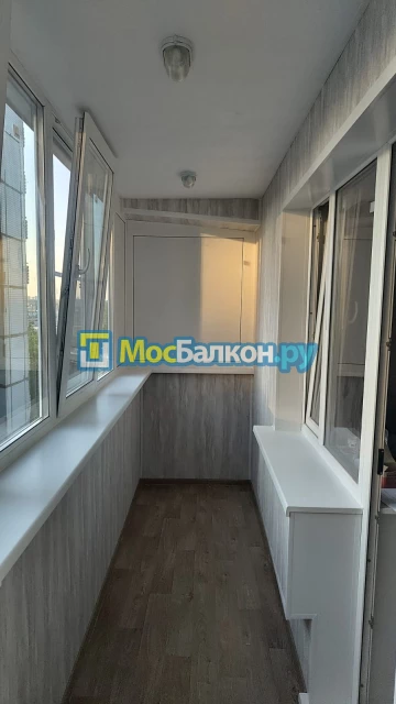 Шкаф на балкон купить в Щёлково на заказ недорого от МосБалкон
