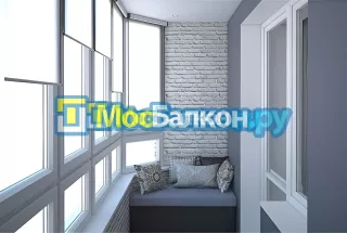 Заказать балкон в Щёлково цена от 1320 руб | Остекление балконов и лоджий МосБалкон