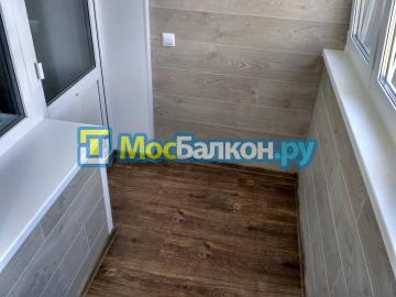 ОТДЕЛКА БАЛКОНОВ  И ЛОДЖИЙ ЛАМИНАТОМ