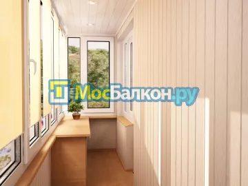 Заказать балкон в Щёлково цена от 1320 руб | Остекление балконов и лоджий МосБалкон