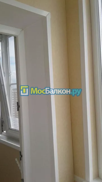 Отделка балкона и лоджии пластиковыми ПВХ панелями в Щёлково от компании МосБалкон