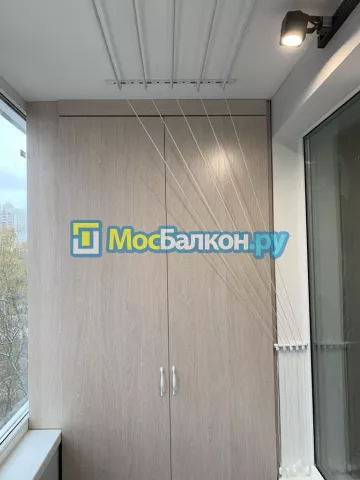 Шкаф на балкон купить в Щёлково на заказ недорого от МосБалкон
