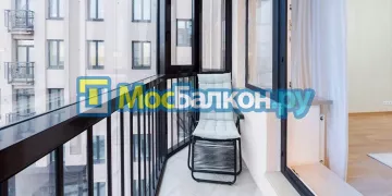 Отделка балкона и лоджии пластиковыми ПВХ панелями в Щёлково от компании МосБалкон
