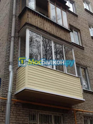 Заказать балкон в Щёлково цена от 1320 руб | Остекление балконов и лоджий МосБалкон