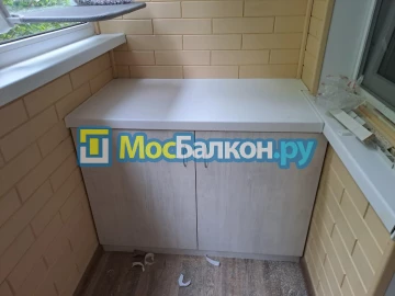 Шкаф на балкон купить в Щёлково на заказ недорого от МосБалкон