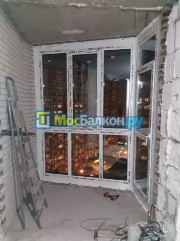 Панорамное остекление заказать под ключ по выгодной цене в Щёлково от компании МосБалкон
