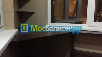 Шкаф на балкон купить в Щёлково на заказ недорого от МосБалкон