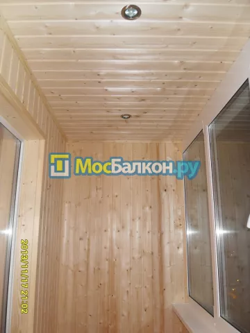 Отделка балконов в Щёлково | Отделка балконов и лоджий и обшивка под ключ в МосБалкон