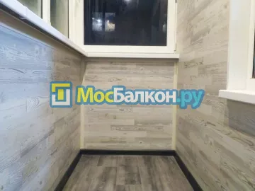 Отделка балкона и лоджии пластиковыми ПВХ панелями в Щёлково от компании МосБалкон
