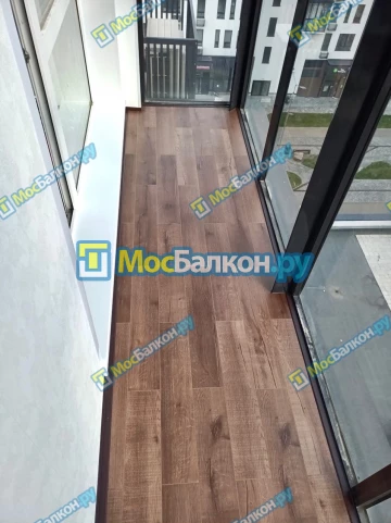 Панорамное остекление заказать под ключ по выгодной цене в Щёлково от компании МосБалкон