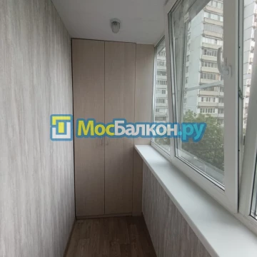 Шкаф на балкон купить в Щёлково на заказ недорого от МосБалкон