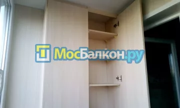 Шкаф на балкон купить в Щёлково на заказ недорого от МосБалкон