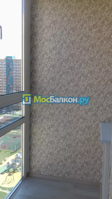 Отделка балкона и лоджии пластиковыми ПВХ панелями в Щёлково от компании МосБалкон