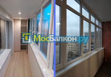 Заказать балкон в Щёлково цена от 1320 руб | Остекление балконов и лоджий МосБалкон