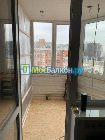 ОТДЕЛКА ЛОДЖИИ В ДОМЕ СЕРИИ П44 Т УТЮЖОК