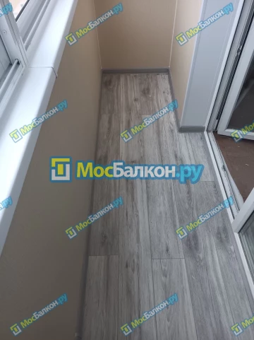 Отделка балкона и лоджии пластиковыми ПВХ панелями в Щёлково от компании МосБалкон