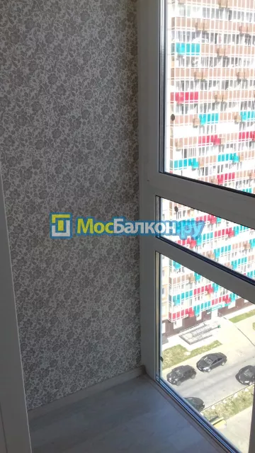 Отделка балкона и лоджии пластиковыми ПВХ панелями в Щёлково от компании МосБалкон