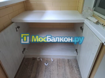 Шкаф на балкон купить в Щёлково на заказ недорого от МосБалкон