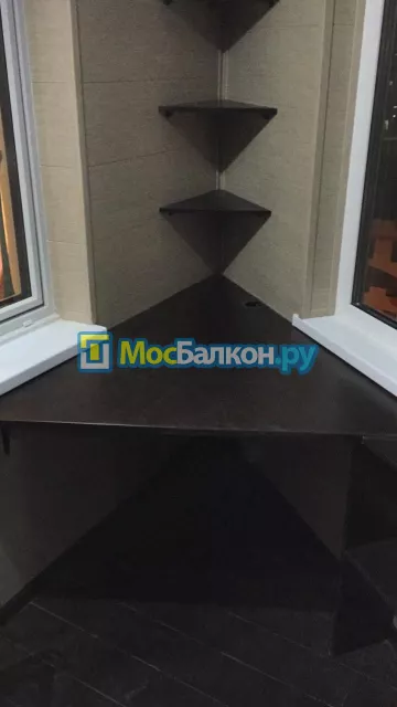 Шкаф на балкон купить в Щёлково на заказ недорого от МосБалкон