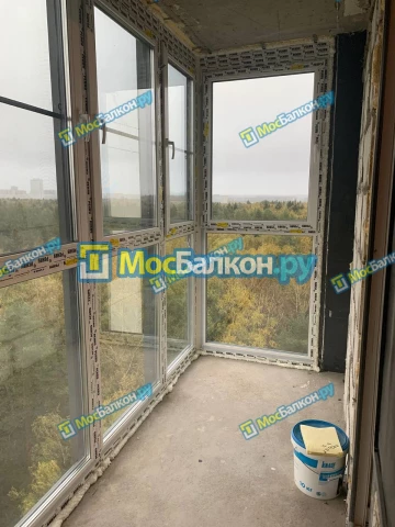 Панорамное остекление заказать под ключ по выгодной цене в Щёлково от компании МосБалкон