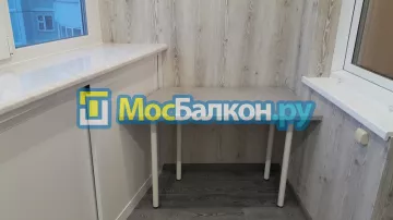 Шкаф на балкон купить в Щёлково на заказ недорого от МосБалкон