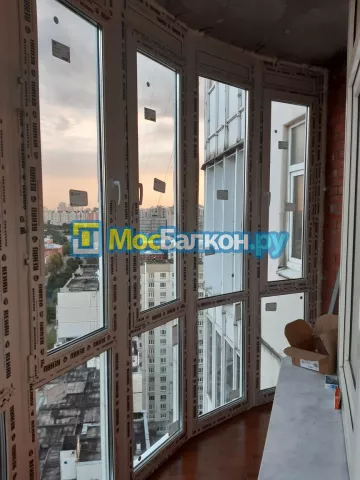 Панорамное остекление заказать под ключ по выгодной цене в Щёлково от компании МосБалкон