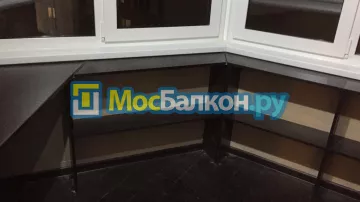 Шкаф на балкон купить в Щёлково на заказ недорого от МосБалкон