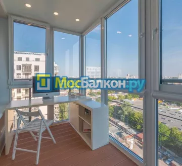 Шкаф на балкон купить в Щёлково на заказ недорого от МосБалкон