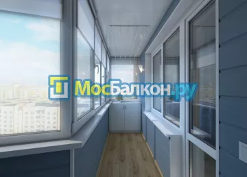 Заказать балкон в Щёлково цена от 1320 руб | Остекление балконов и лоджий МосБалкон
